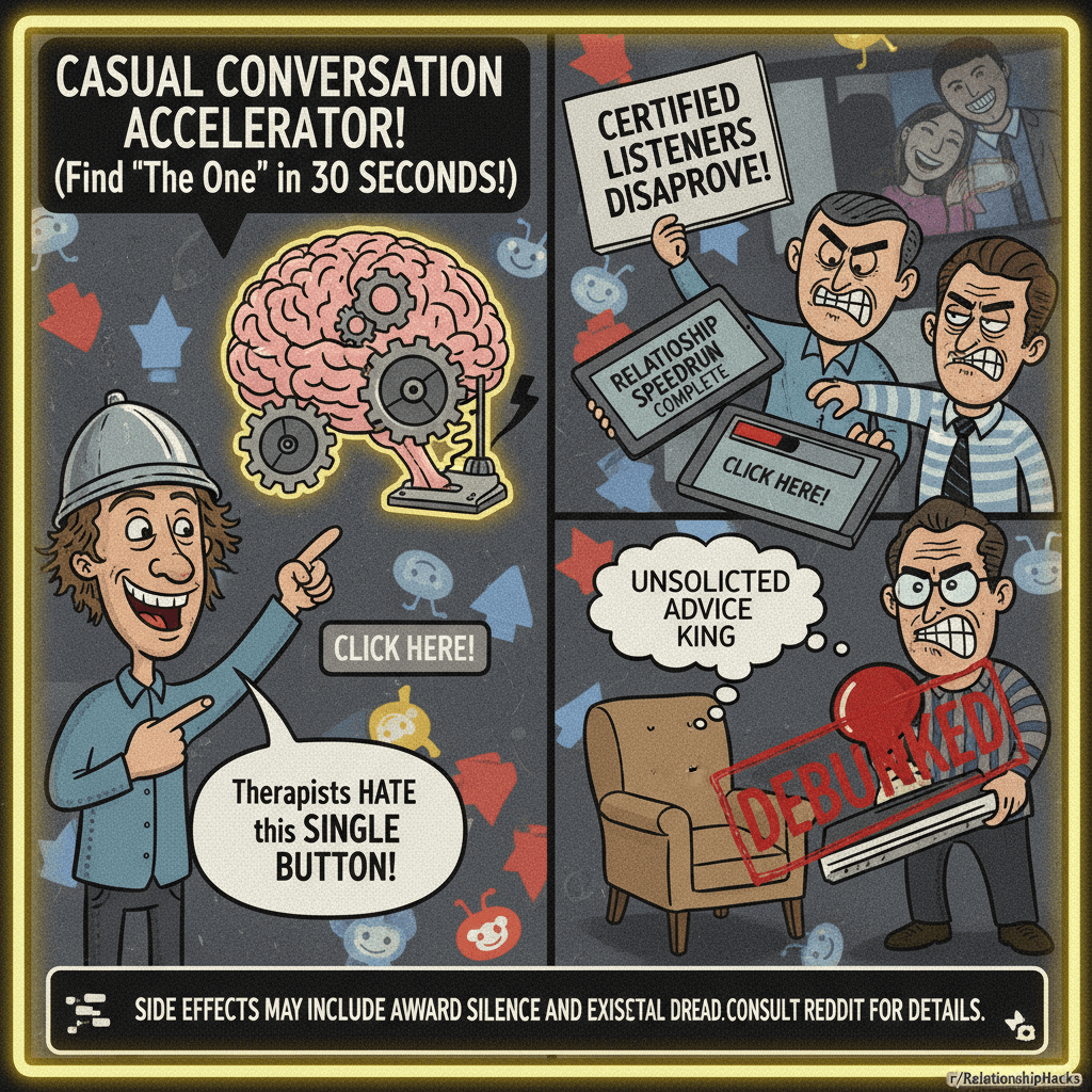 one weird trick for casual sex (therapists HATE him)