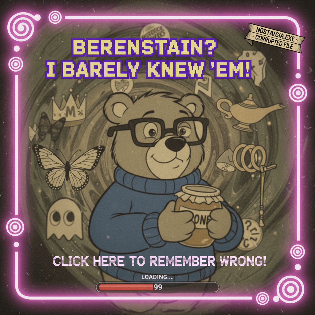 Remember when this tired phenomenon was still novel? You don't. Mandela Effect.