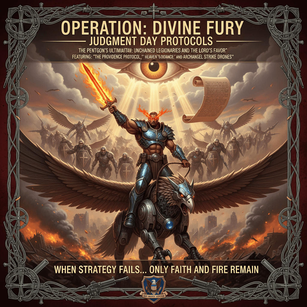 DoD drops most unhinged press release ever written, God's providence included