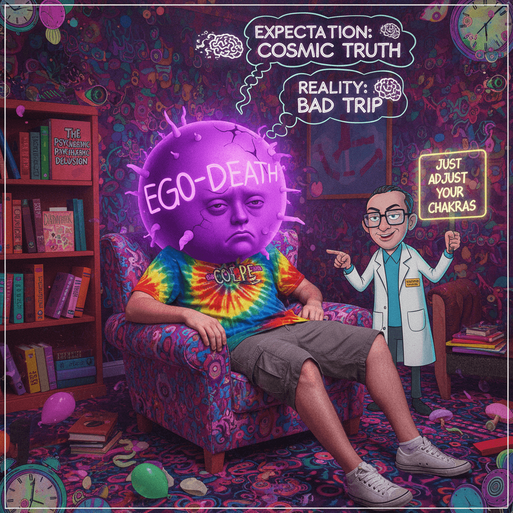 people think ego death is profound, it's actually just vibing wrong