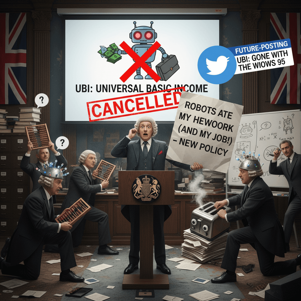 UBI dropped as AI job-stealing panic reaches Whitehall meetings