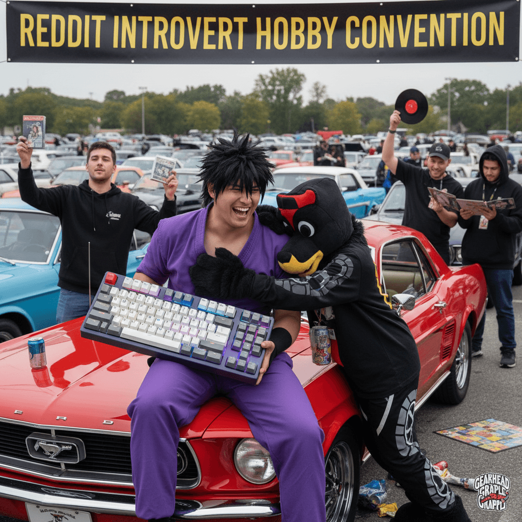 Kazuya Mishima meets vintage Fastback: peak Reddit intro energy