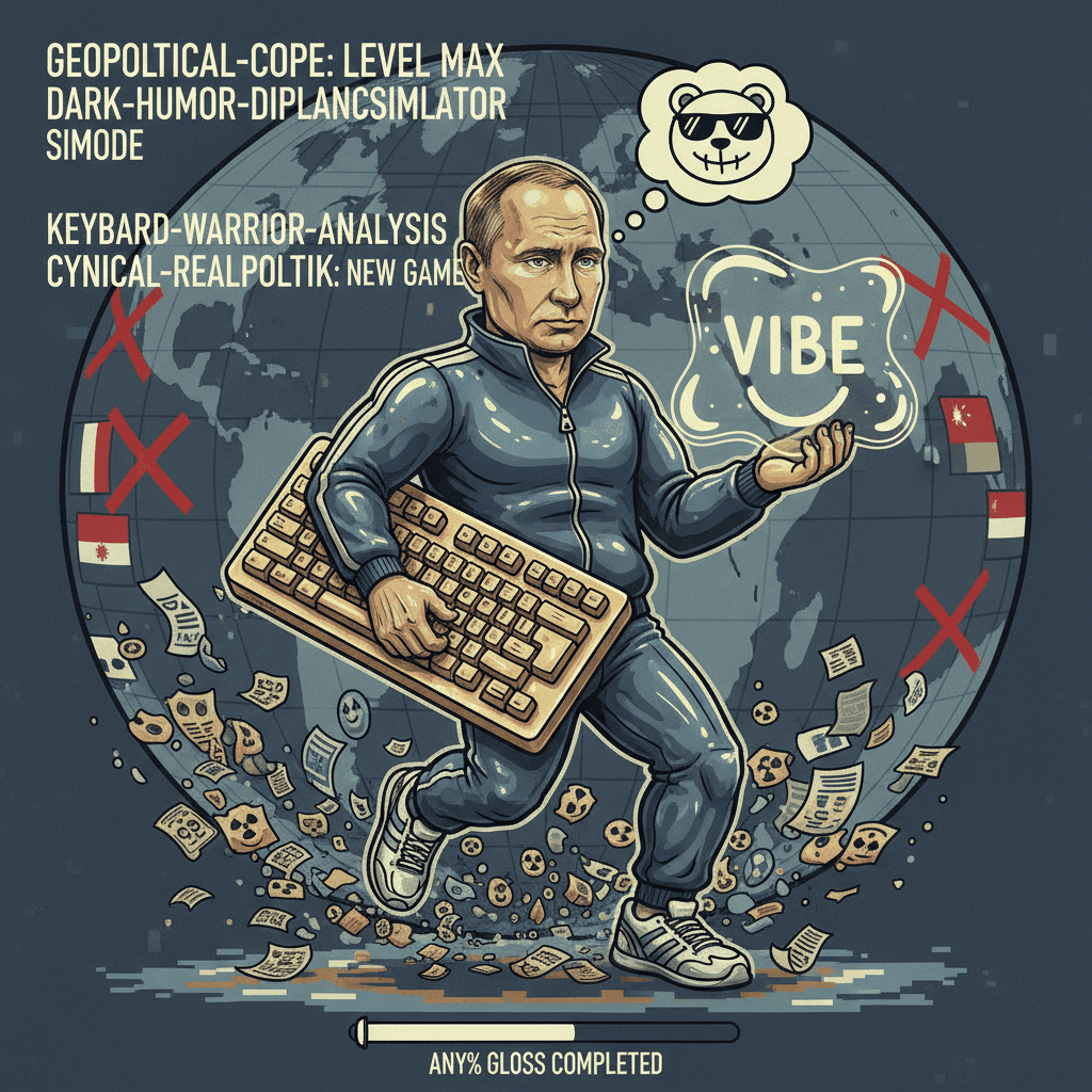 Putin speedrun any% gloss with vibes-based foreign policy