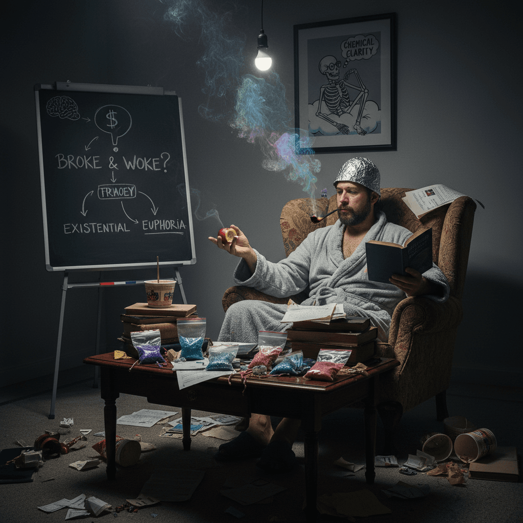 poor man's wellness: just add illegal substances