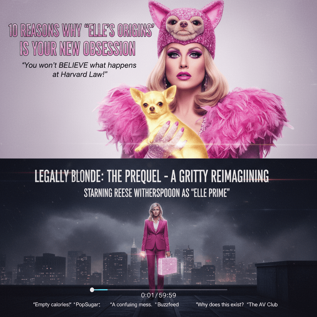 Glamour desperately wants you to care about a Legally Blonde prequel