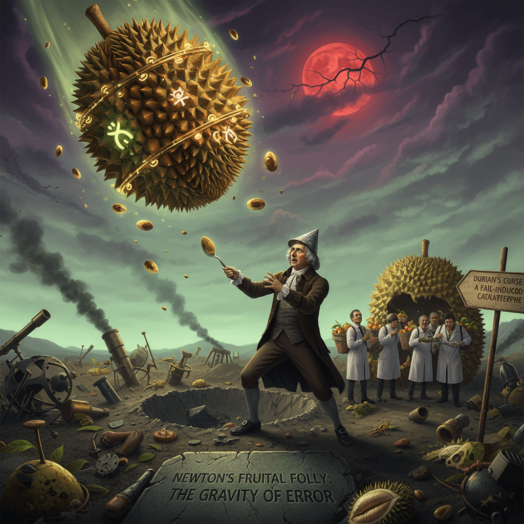 Newton got durian'd: why Vietnamese scientists simply have no luck