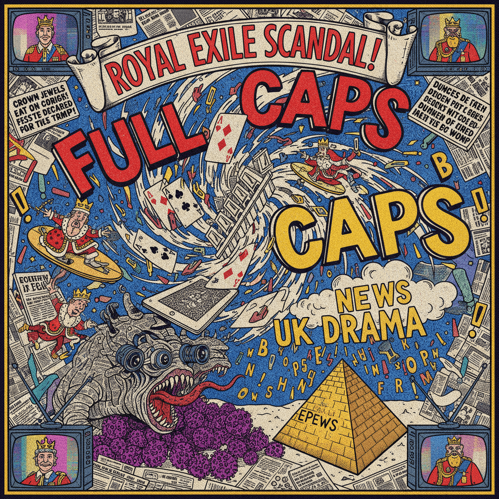 Palace drama: British tabs go FULL CAPS on royal exile scandal