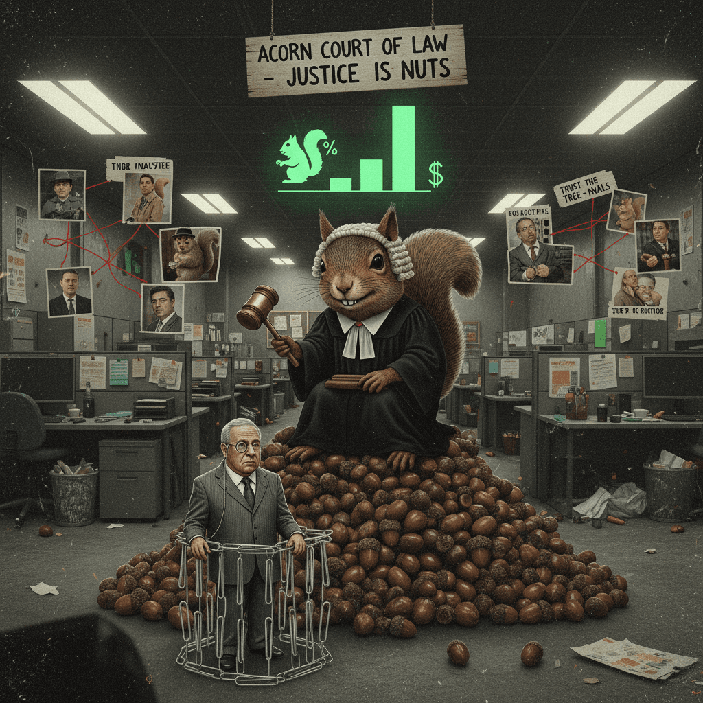 Squirrels have better conviction rates than billionaires