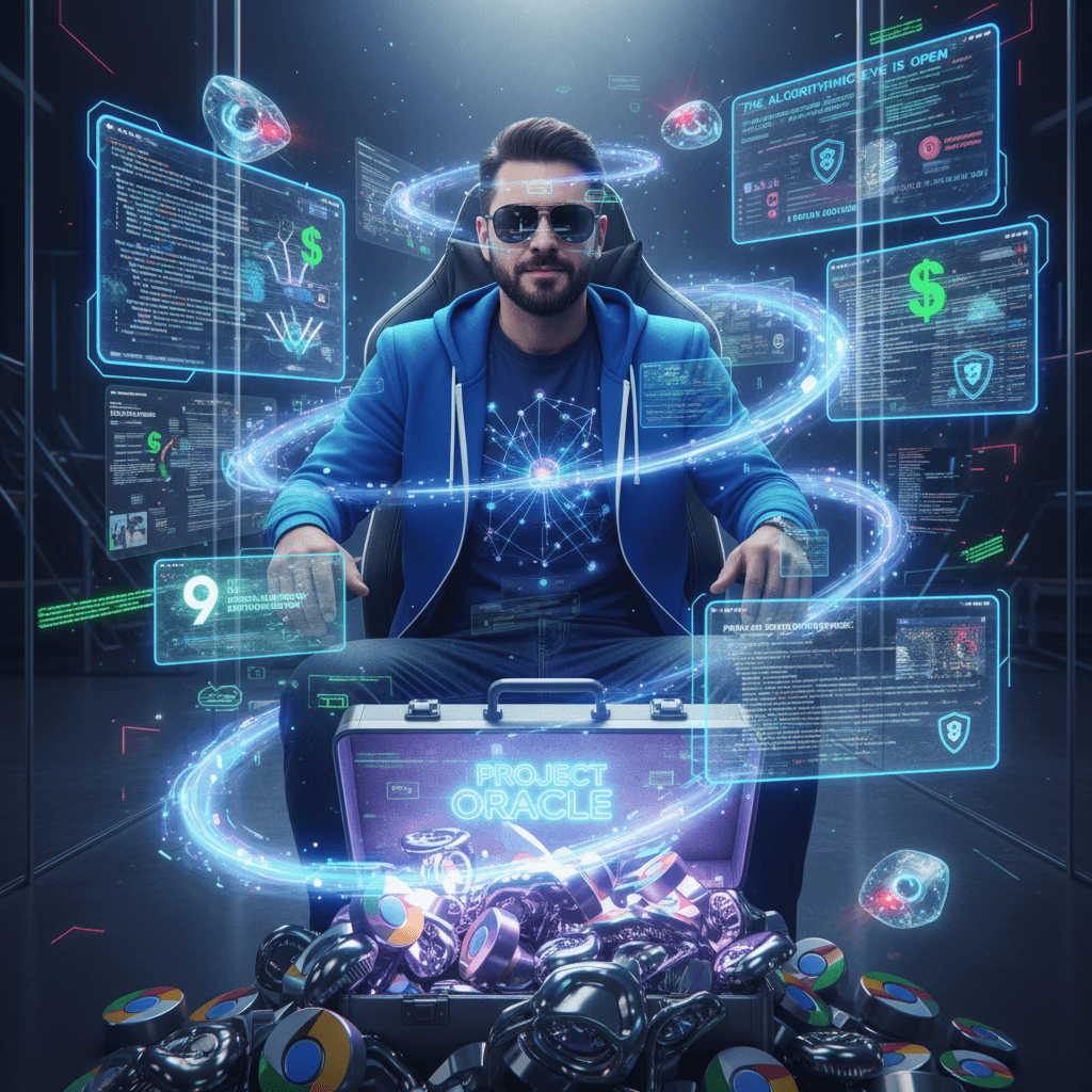 sunglasses man knows what google's doing to your browser