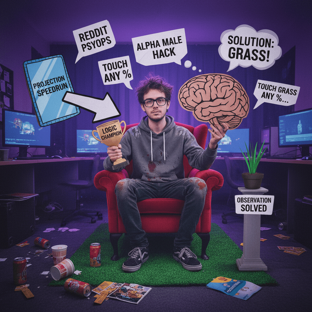 touching grass would solve this observation