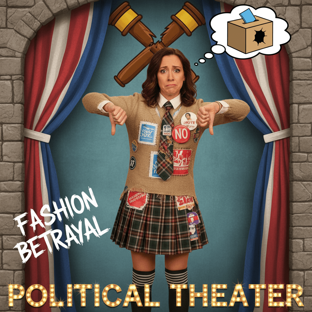 senator's fit check worse than her voting record